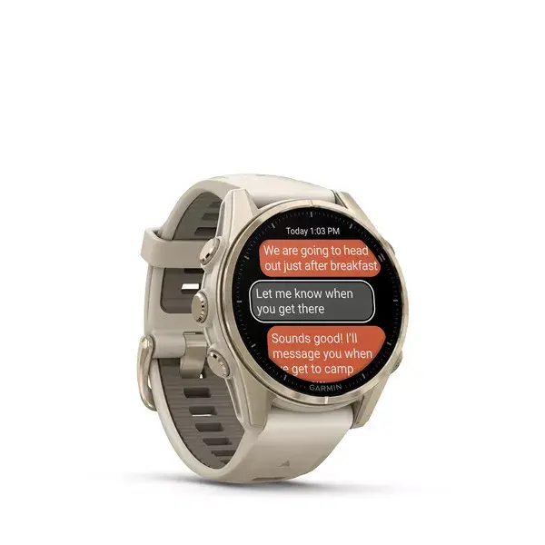 GARMIN fenix 8 Gold viedpulkstenis 43 mm Photo 5