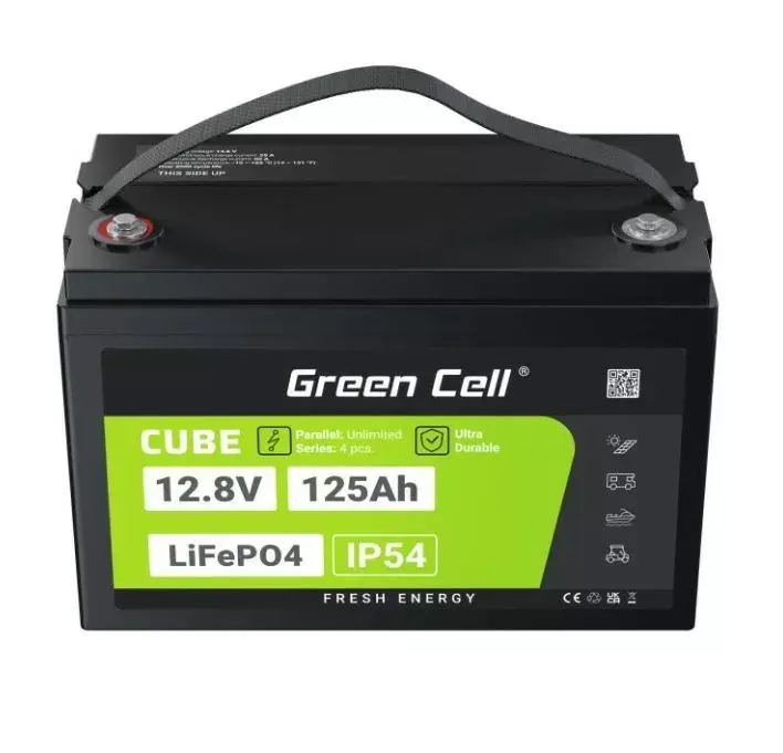 Аккумулятор LiFePO4 Green Cell 12.8V 125Ah Photo 2