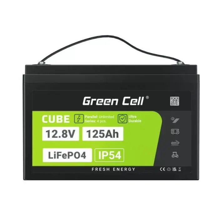 Аккумулятор LiFePO4 Green Cell 12.8V 125Ah Photo 4