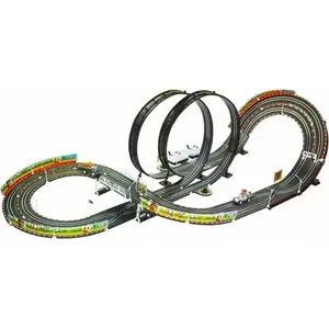 Toy car track set LEAN Sport Tor samochodowy + 2 Auta Mario RC (model 1588)