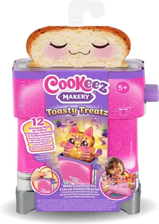 Plīša rotaļlieta Moose Toys Cookeez Makery Toasty Treatz Photo 3