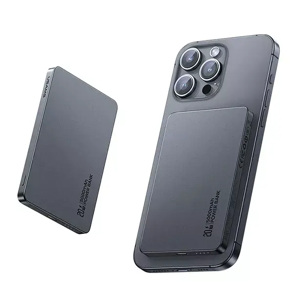 Portable Power Bank USAMS Induction 5KCD23101 Photo 2