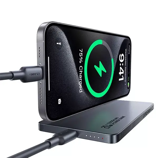 Portable Power Bank USAMS Induction 5KCD23101 Photo 6