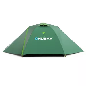 Telts Husky BURTON 2-3 no hsk data — modelis HY-1H0-7251, zaļa, 2–3 personām