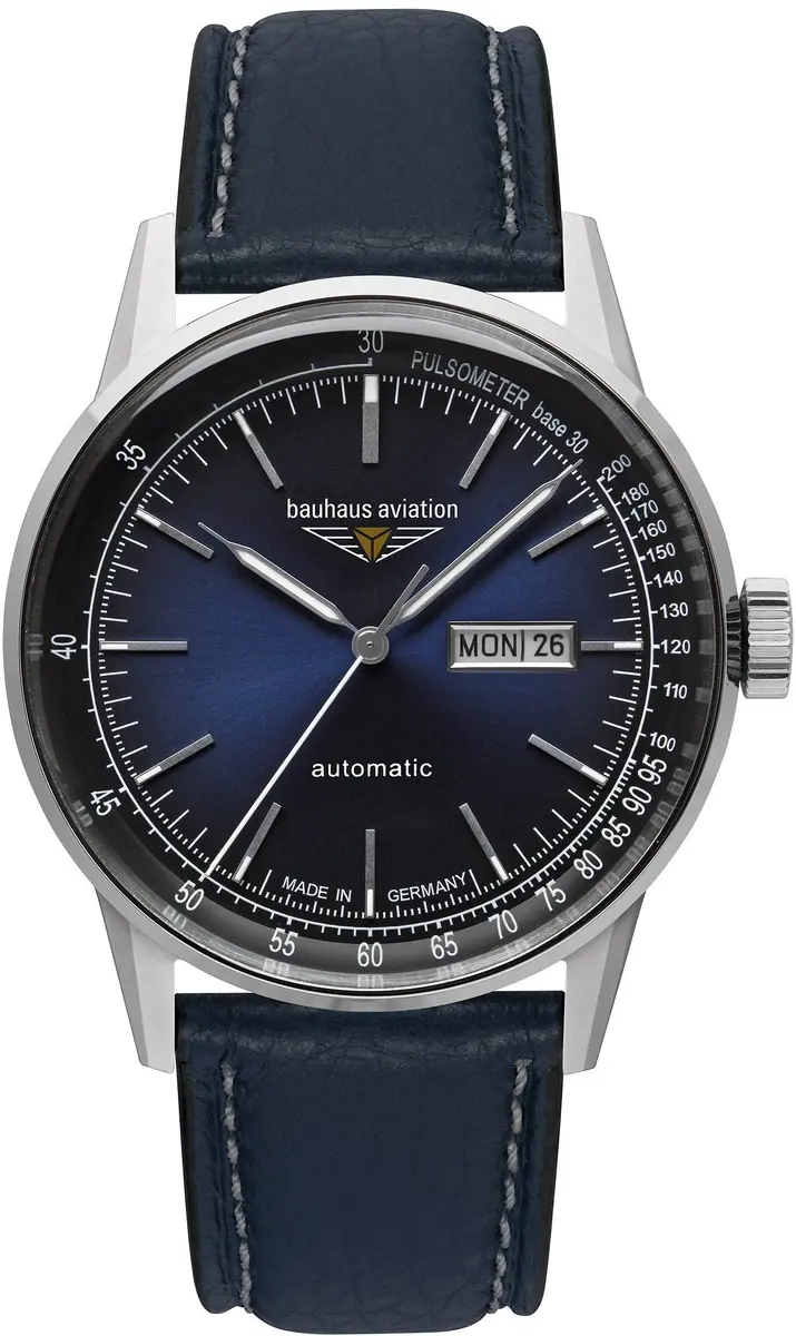 Automātiskās pulksteņi Bauhaus Aviation 23663 melnas