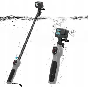 Selfie Stick Telesin Waterproof Remote Control for GoPro HERO 13 12 11 10 9 MAX