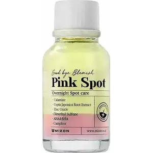 Lokalās lietošanas serums MIZON Goodbye Blemish Pink Spot — 19 ml, pret pūtītēm ar pūderi