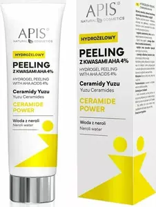 Гидрогелевый пилинг с AHA 4% APIS Ceramide Power 100 мл — химический пилинг для лица