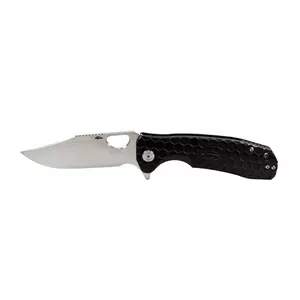 Honey Badger Clippoint Knife Medium Black HB4069