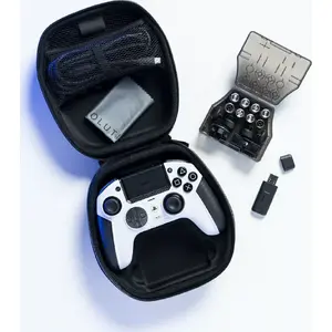 Wired Game Controller nacon Revolution 5 Pro for PS5 — White, customizable buttons, ergonomic design