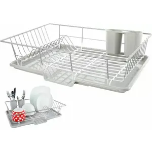 Dish drainer ORION model 150682, universal countertop drainer, dimensions 46.5 x 31 cm