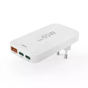 Зарядное устройство Hama 00201976 Внутреннее AC Быстрая зарядка 2 USB Type-C