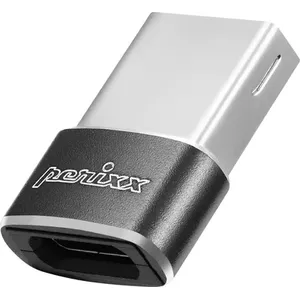 USB 2.0 adapter Perixx PERIPRO-408 with 1x USB-A and 1x USB-C