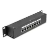 DeLOCK 10" Coupler Patch Panel 8 Port Cat.6 Photo 2