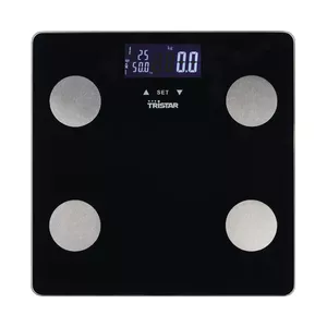 Напольные весы Tristar WG-2442 — цифровые, макс. 150 кг, точность 100 г, измерение BMI, чёрные