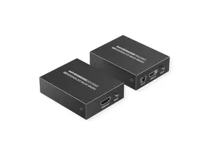 VALUE 14.99.3043 KVM extender transmitter and receiver set with HDMI and USB connectivity for wired video and control extension up to 70 meters