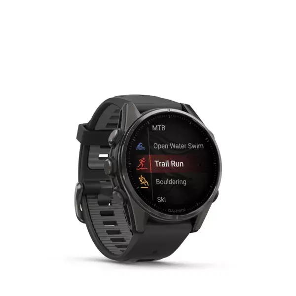 Viedpulkstenis GARMIN fenix 8 Black — 43 mm Photo 2