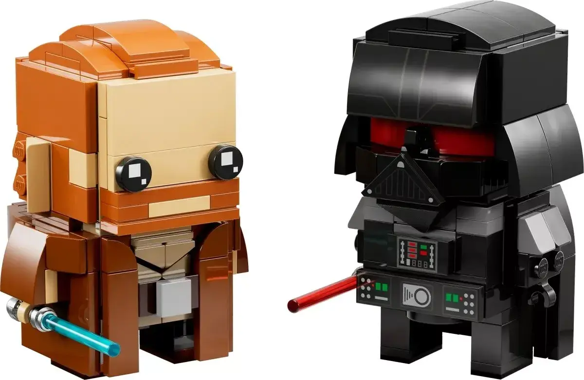 LEGO BrickHeadz Obi-Wan Kenobi un Darth Vader 40547 Photo 3