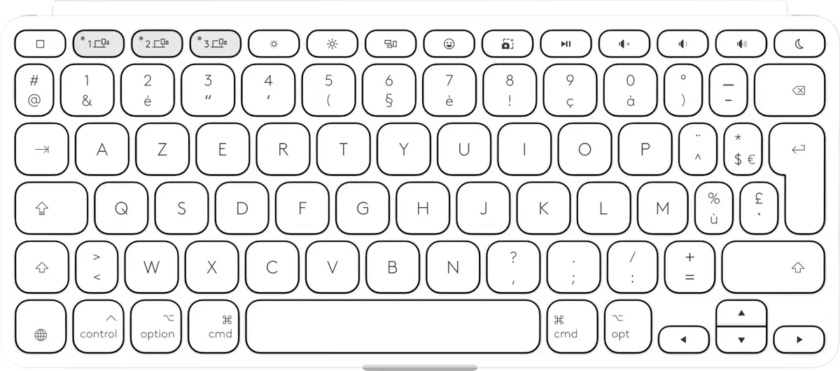 Logitech Keys-To-Go 2 tastatūra Photo 2