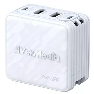 Lādētājs AVerMedia GC313 Universāls Balts AC Ātrā uzlāde Iekštelpās