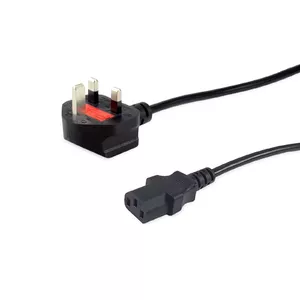 Power Cord Equip UK C13 to BS1363 10m 10A Fuse