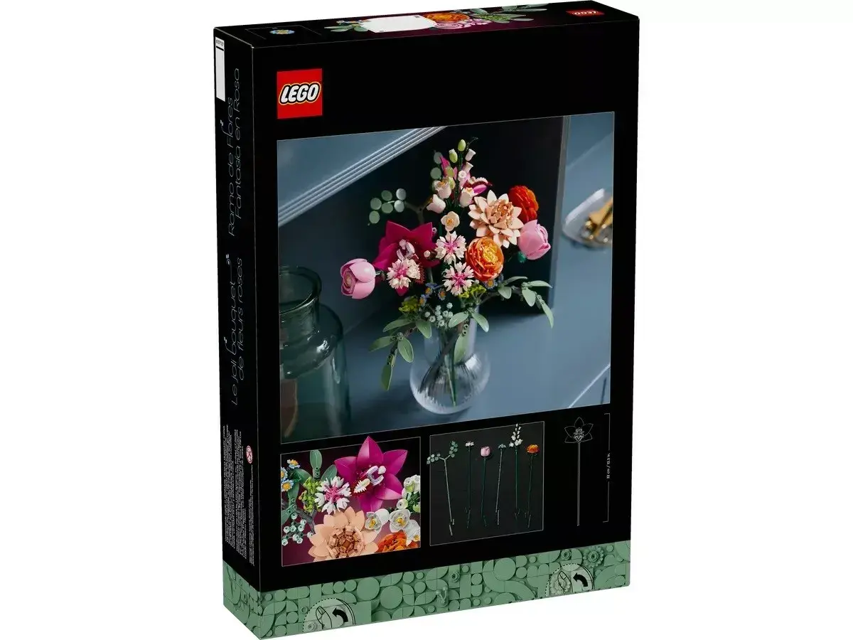 LEGO Icons Flower Bouquet 10342 building set Photo 2