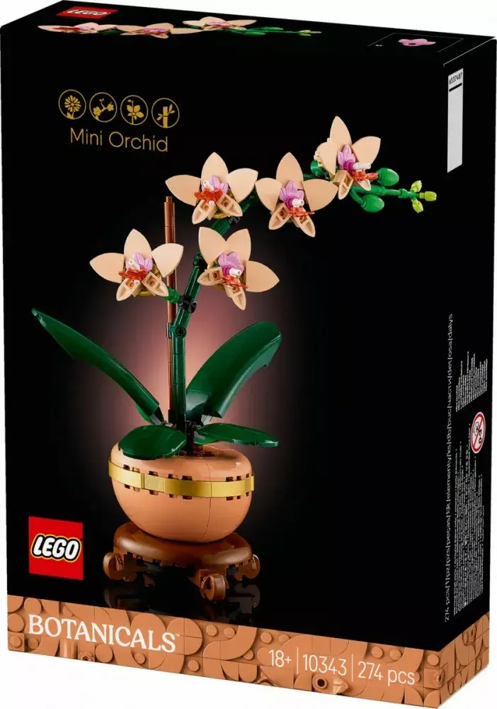 LEGO Icons 10343 Mini Orchid construction set Photo 2