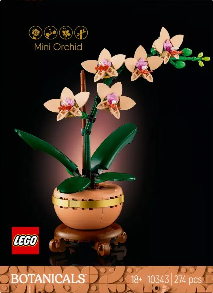 LEGO Icons 10343 Mini Orchid construction set Photo 3