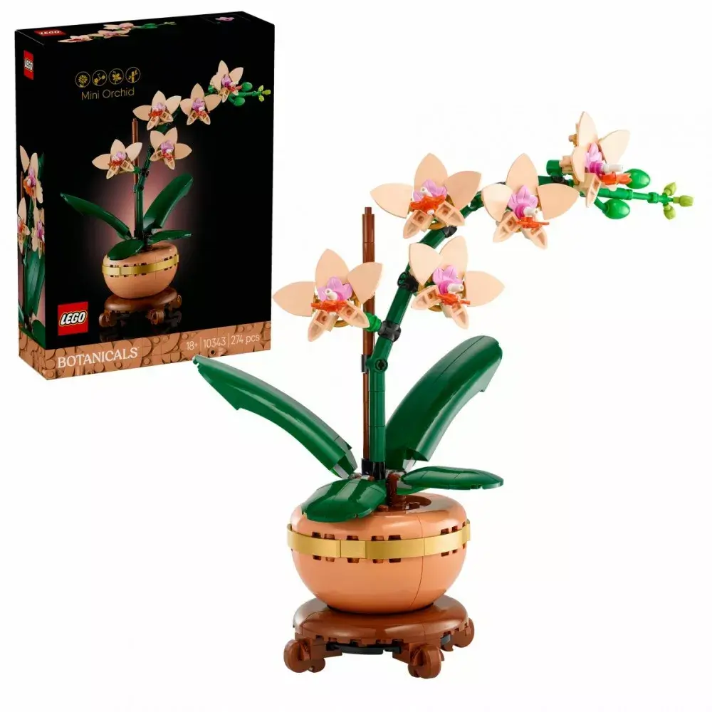 LEGO Icons 10343 Mini Orchid construction set Photo 4