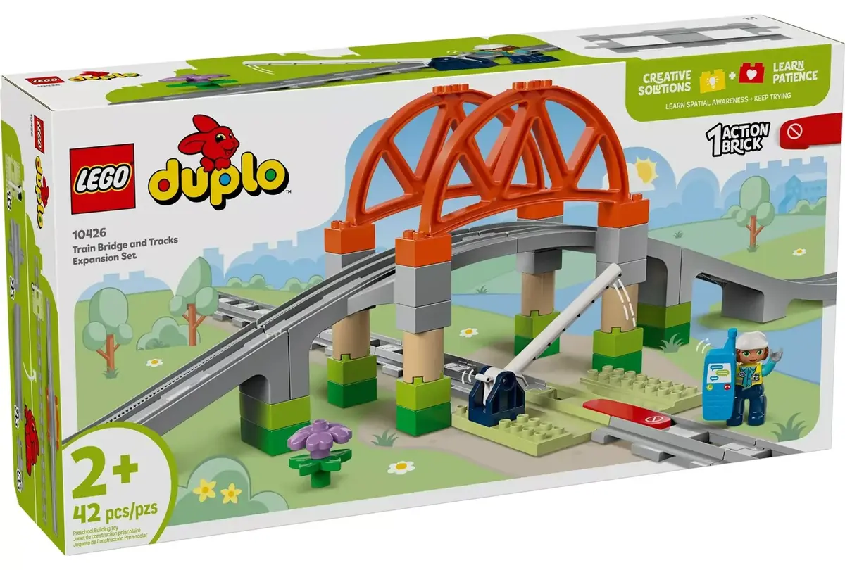 LEGO DUPLO Railway Bridge and Tracks Expansion Set 10426 Photo 2