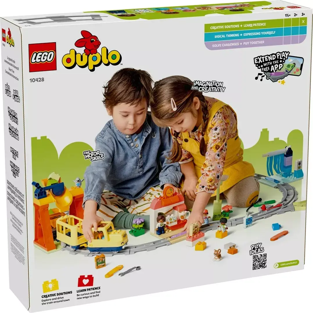 LEGO DUPLO 10428 Big Interactive Community Train Photo 2