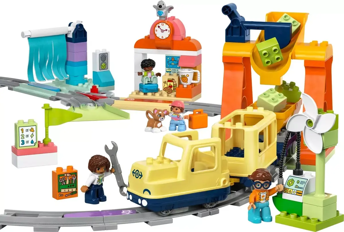 LEGO DUPLO 10428 Big Interactive Community Train Photo 3