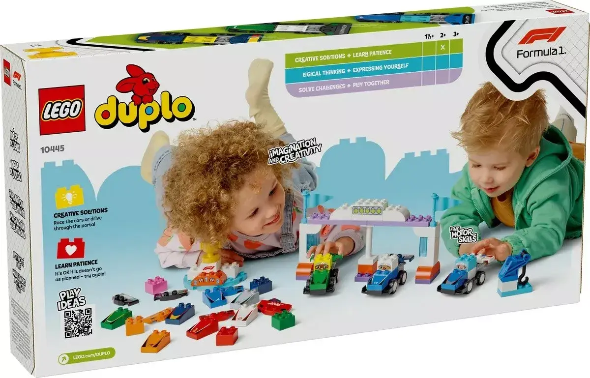 LEGO DUPLO F1 Team Racing Cars 10445 komplekts Photo 2