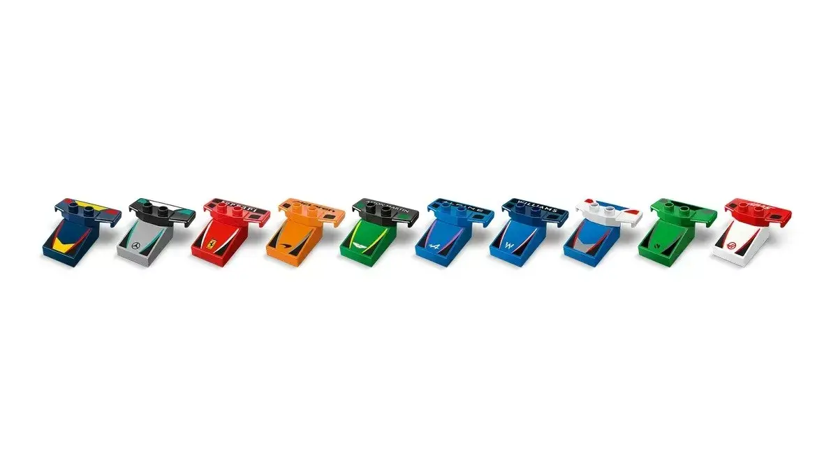 LEGO DUPLO F1 Team Racing Cars 10445 komplekts Photo 7