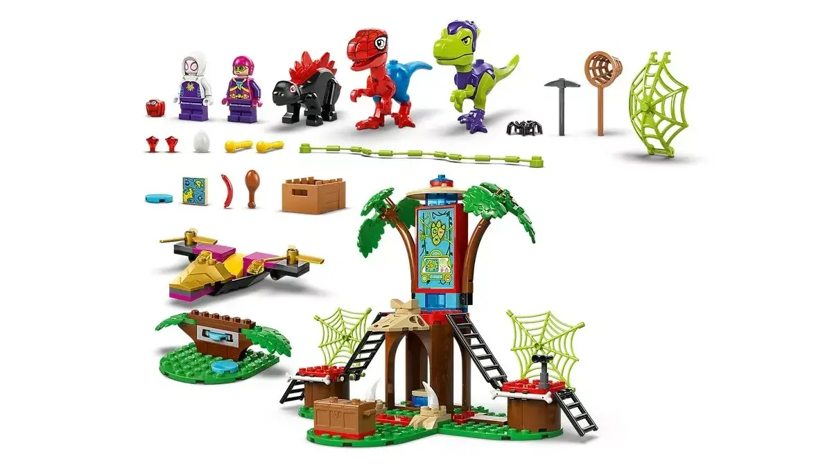 LEGO playset Spidey‑Rex vs. Gobby Raptor Treehouse 11200 Photo 4