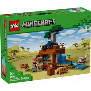 LEGO set Minecraft The Armadillo Mine Expedition 21269 — 247 pcs, 1 minifigure, age 8+