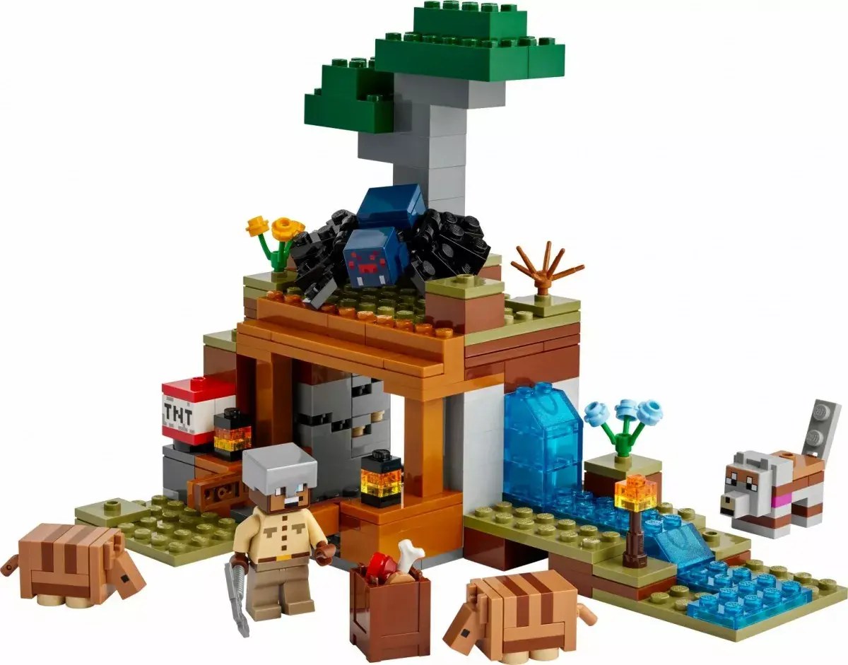LEGO Minecraft The Armadillo Mine Expedition 21269 komplekts Photo 8