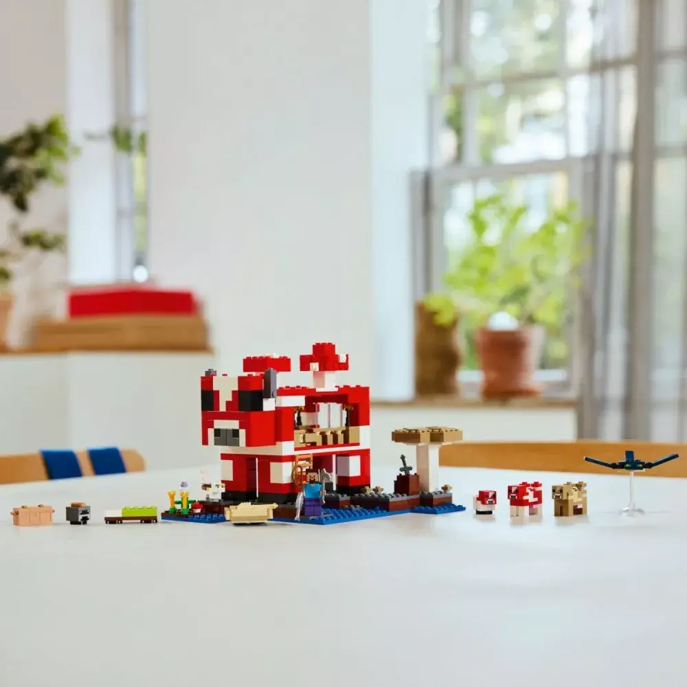 LEGO Minecraft 21270 The Mushroom Cow House set Photo 7