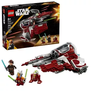 LEGO Star Wars starfighter set Ahsoka's Jedi Interceptor 75401 — 290 pieces, 3 minifigures, age 8+
