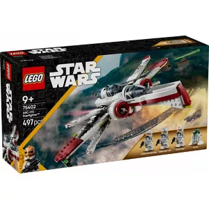 LEGO Star Wars ARC-170 Starfighter set 75402 — detailed model, 497 pieces, 4 minifigures, recommended age 9+
