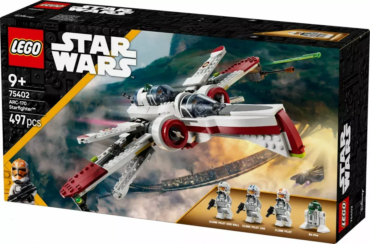 LEGO Star Wars ARC-170 Starfighter komplekts 75402 Photo 2