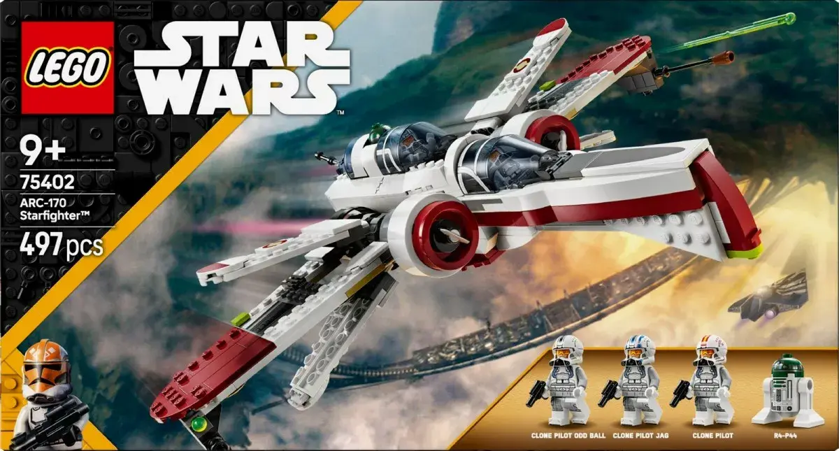 LEGO Star Wars ARC-170 Starfighter komplekts 75402 Photo 3