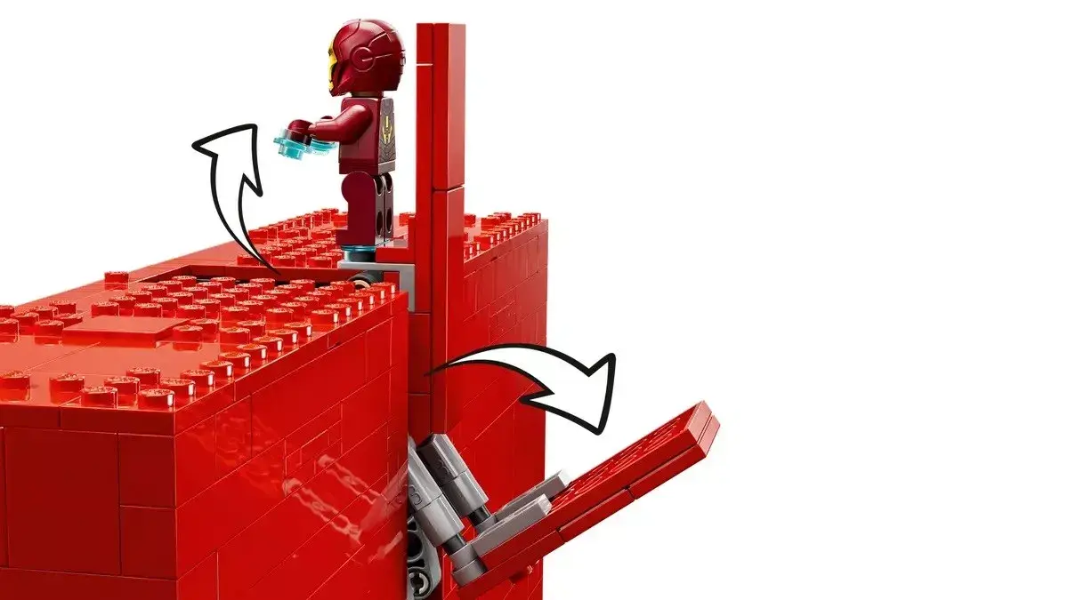 LEGO 76313 Marvel Logo & Minifigures set Photo 6