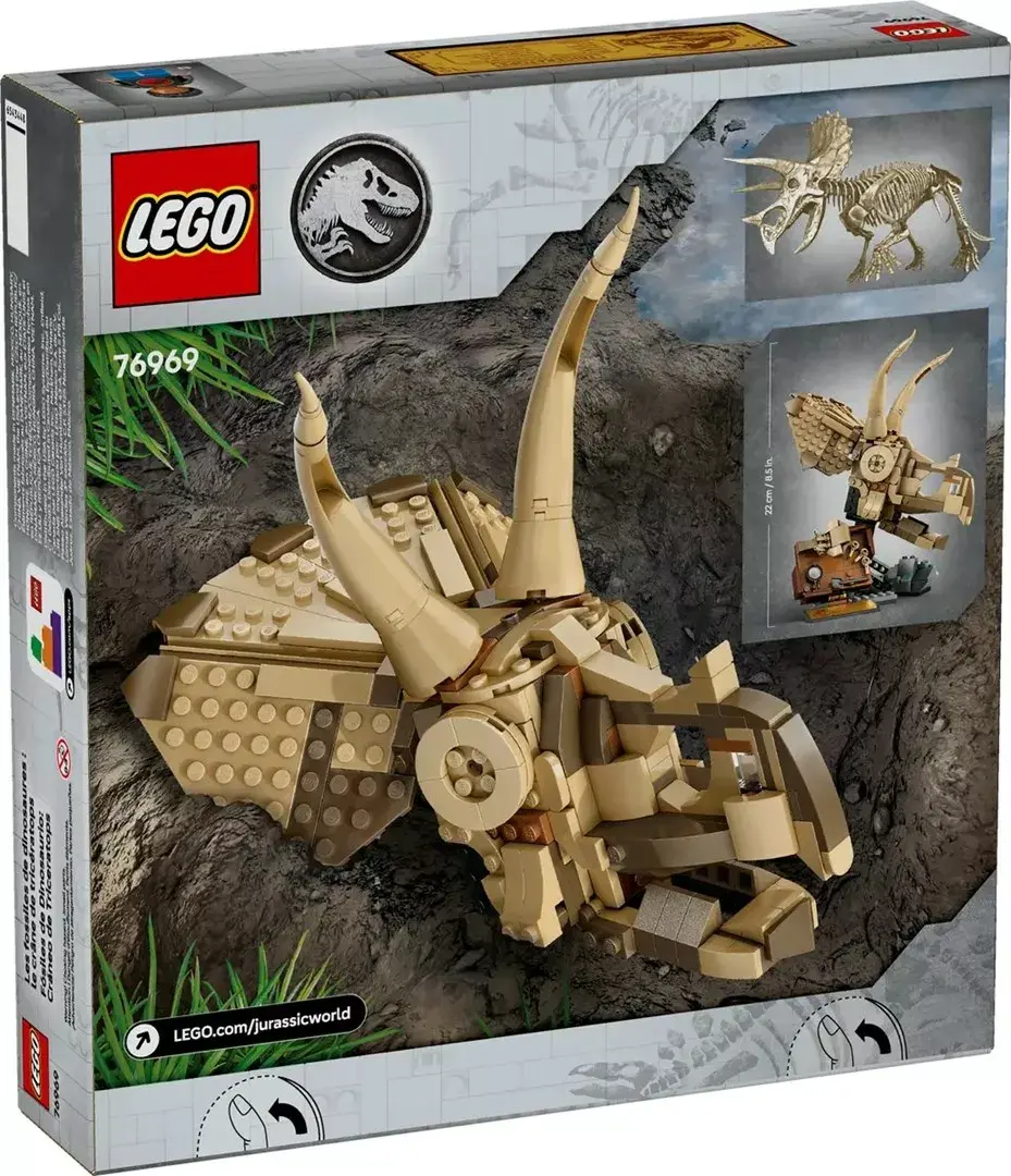 LEGO Triceratops Skull 76969 building set Photo 2