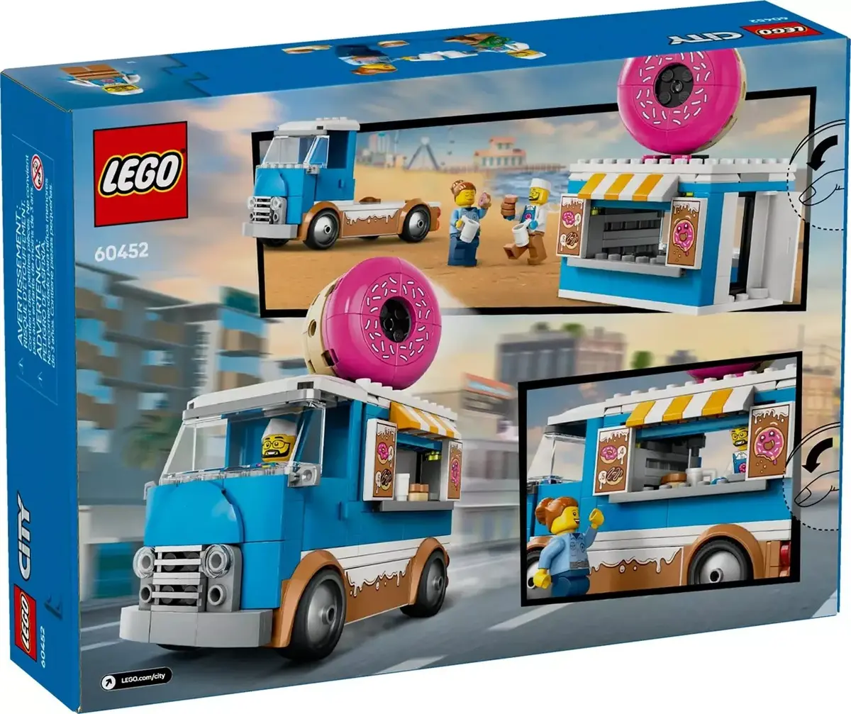 LEGO CITY 60452 Donutu kravas komplekts Photo 2