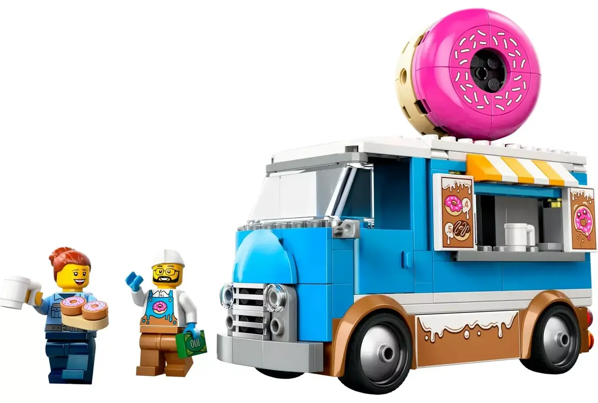 LEGO CITY 60452 Donutu kravas komplekts Photo 3