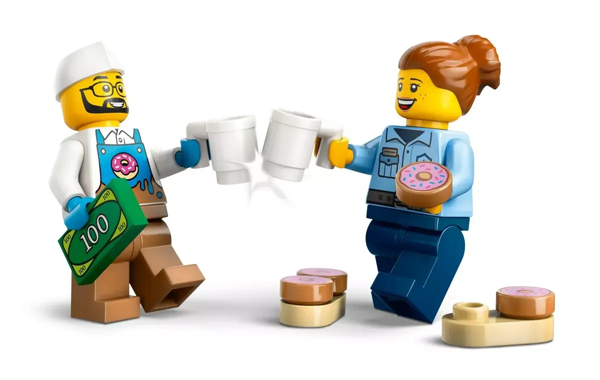 LEGO CITY 60452 Donutu kravas komplekts Photo 7