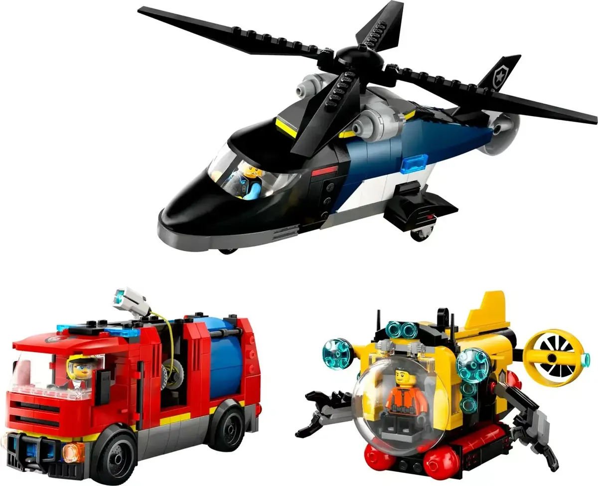 LEGO City Combination Set 60462 — Helicopter & Fire Truck Photo 3