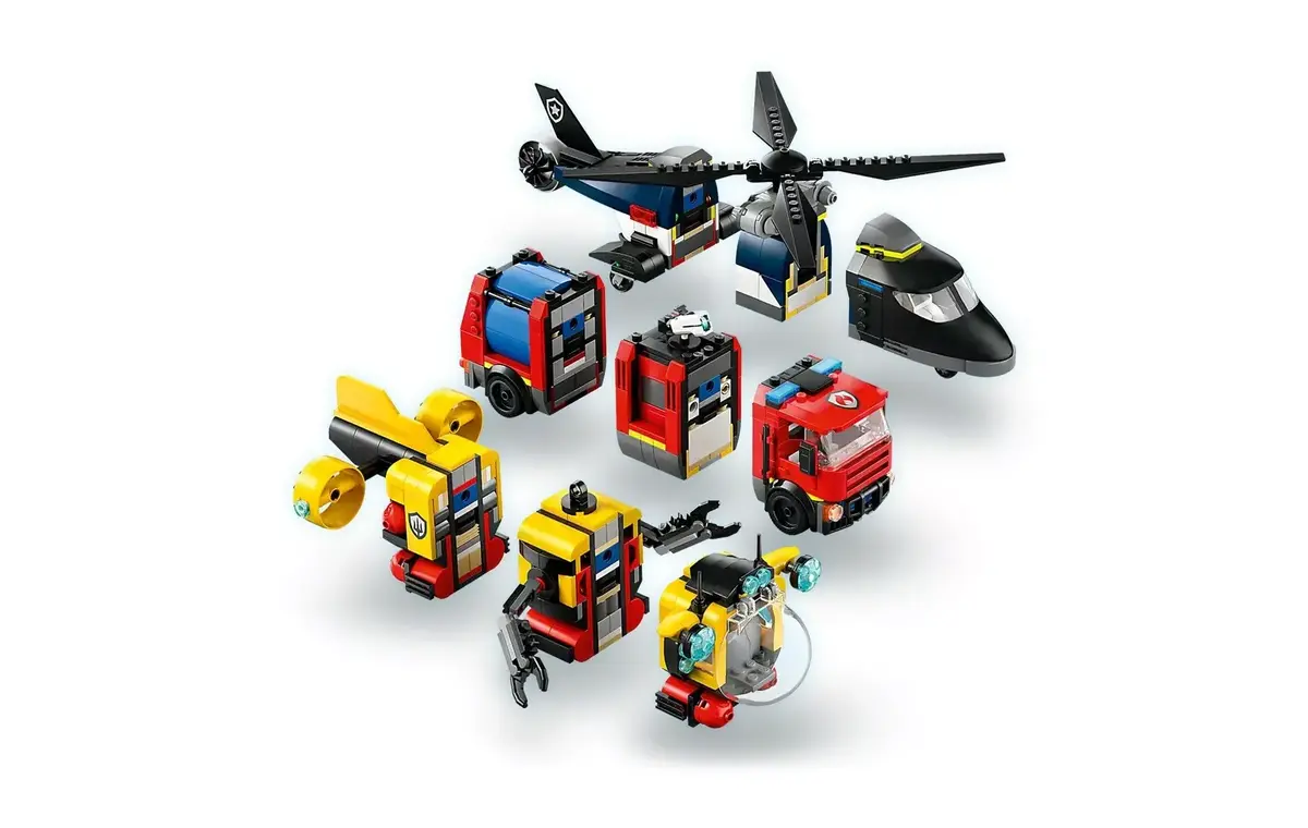 LEGO City Combination Set 60462 — Helicopter & Fire Truck Photo 4