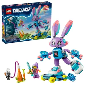 LEGO building set LEGO 71490 Dreamzz Izzie and Bunchurro Gaming Bunny – character playset